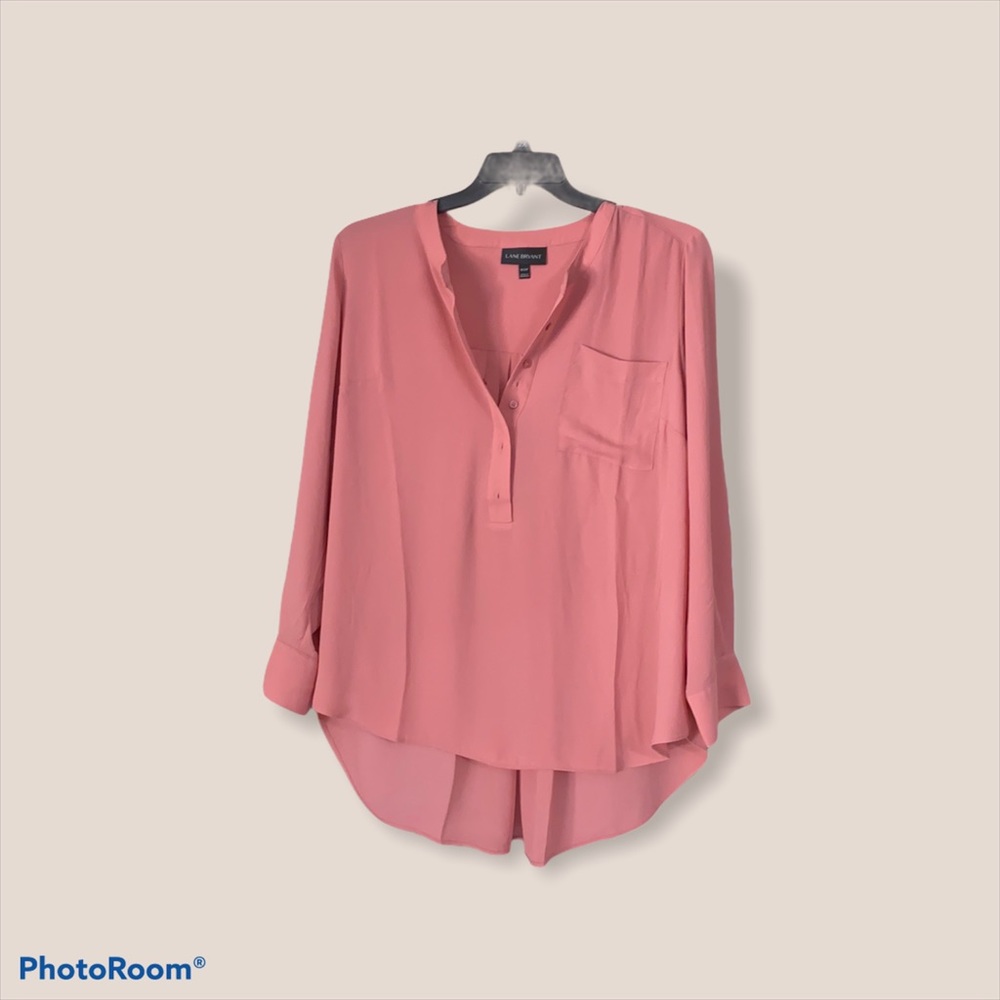 NWOT Lane Bryant soft Coral Tunic / Top